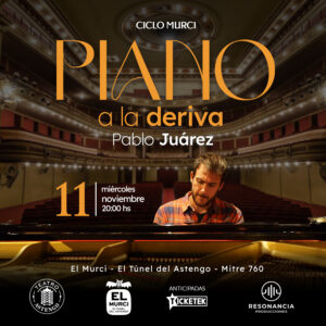 En este recorrido, Juárez comparte el escenario con tres artistas invitados que aportan sus propias voces y colores a este universo musical: la cantante irlandesa Rebecca Winckworth, la violista alemana Amy Münchgesang y el músico argentino Damián Verdún, con su ronroco. Sus participaciones abren nuevas posibilidades sonoras y generan encuentros entre tradiciones y culturas, ampliando los horizontes de un viaje musical en permanente movimiento. Un viaje para escuchar sin mapas, dejarse llevar y descubrir nuevos paisajes a través de la música. Se presentarán el miércoles 11 de Noviembre a las 20.00 horas en El Murci, «escenario del Astengo» Mitre 760 de Rosario Anticipadas con % en boletería y en ticketek