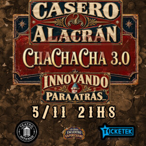 CHA CHA CHA 3.0 - INNOVANDO PARA ATRÁS